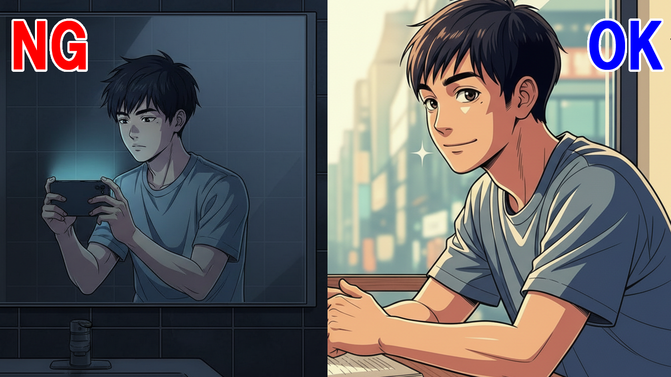 自撮りがNGな理由